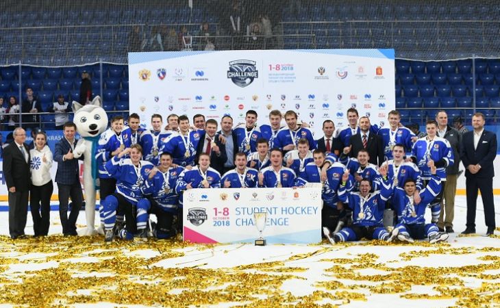 "Динамо-Алтай" победили в международном хоккейном турнире Student Hockey Challenge