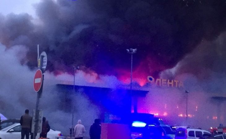 Как и почему горела "Лента" в Санкт-Петербурге