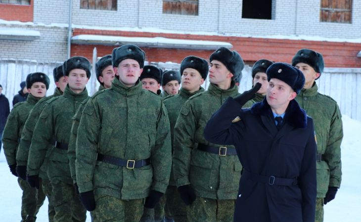 В Президентский полк отправились служить еще 15 призывников из Алтайского края