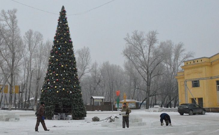 Снежный городок появится в Барнауле у ДК "Трансмаш"