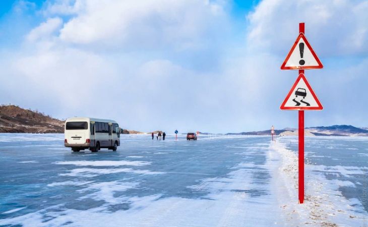 В Алтайском крае открыли первую в этом году ледовую переправу через Обь