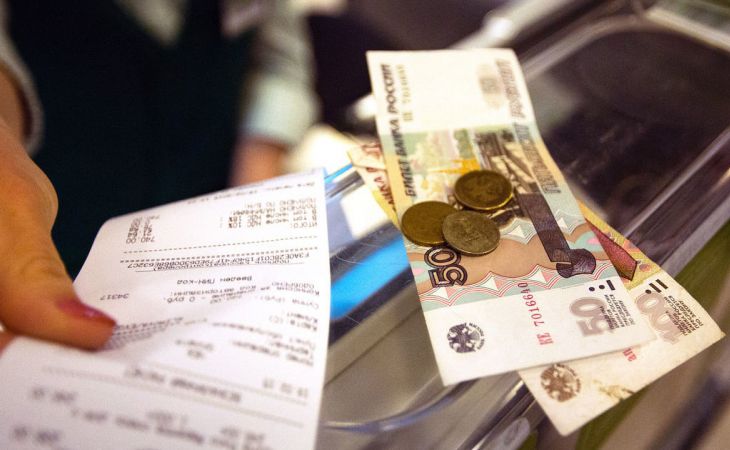 Средний чек россиян в магазинах за месяц вырос на 23 рубля