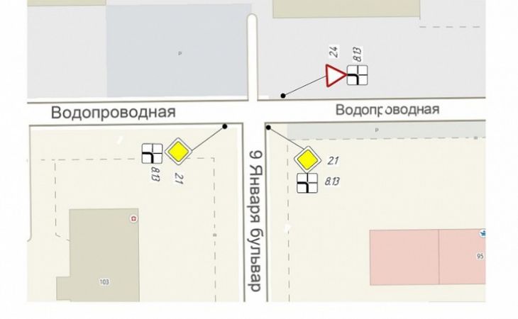 Направление главной дороги изменят на одном из перекрестков в Барнауле