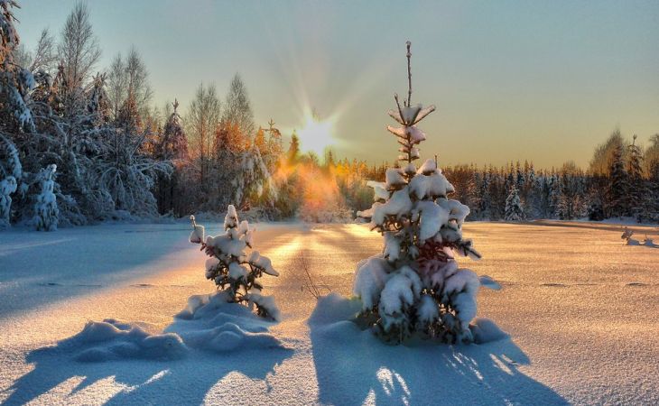 Погода 28 декабря в Алтайском крае: без осадков и до -22