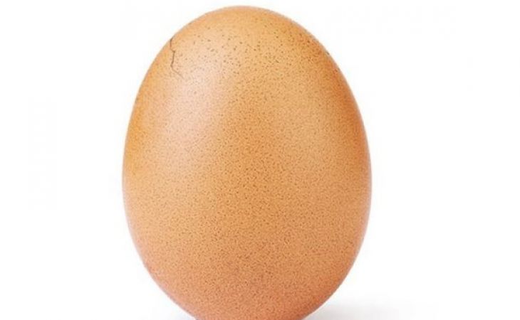 Яйцо, ставшее самым популярным в интернете, треснуло
