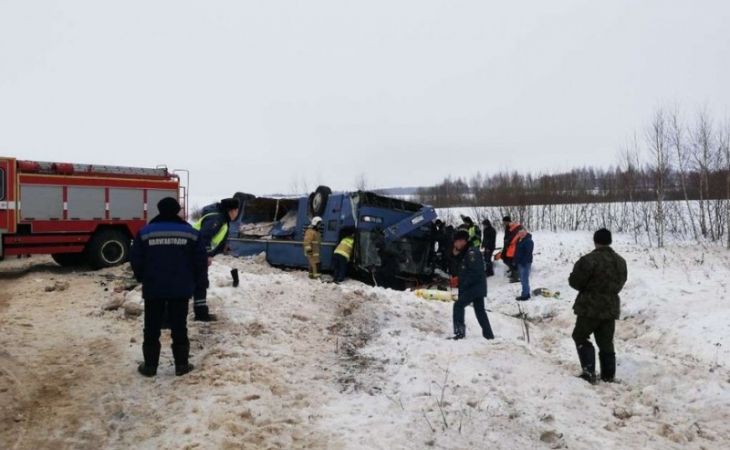 В Калужской области разбился автобус с детьми, есть погибшие