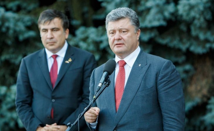 Саакашвили: Порошенко готов был обменять Крым на Евросоюз