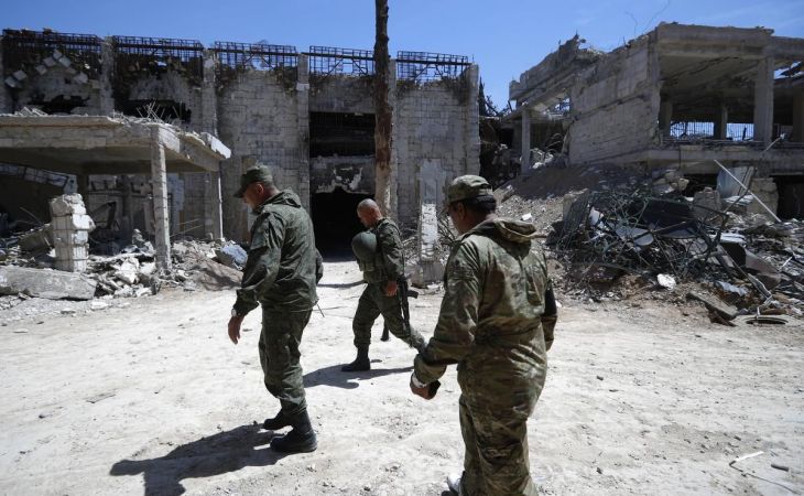 Трое российских военных погибли в Сирии