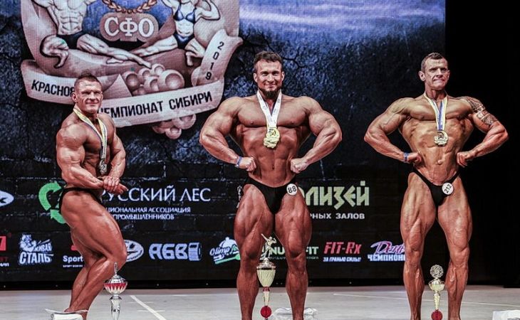 Спортсмены Алтайского края триумфально выступили на чемпионате бодибилдингу