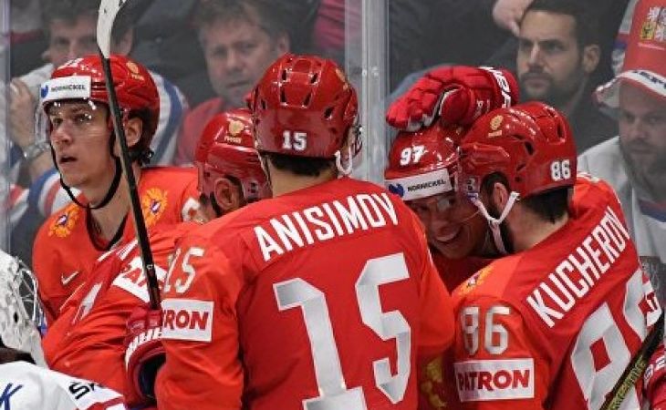 Сборная России "всухую" разгромила Чехию на чемпионате мира по хоккею