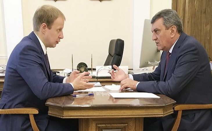 Сергей Меняйло обсудил с Виктором Томенко ход реализации национальных проектов в Алтайском крае