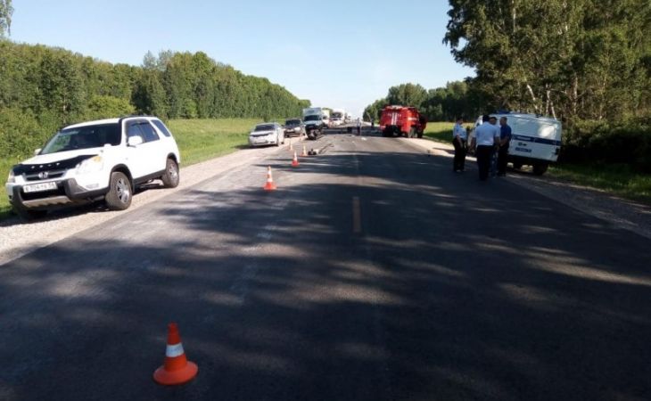 Три человека погибли в аварии на трассе Барнаул - Новосибирск