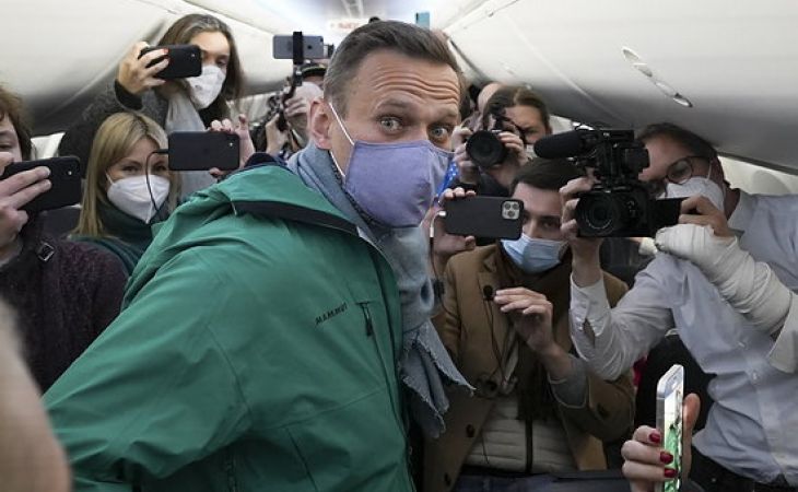 Алексей Навальный был задержан в аэропорту Шереметьево