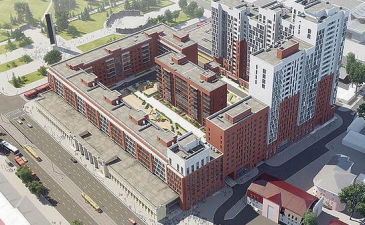 Банк "Открытие" профинансирует строительство жилого комплекса комфорт-класса "Локомотив" в Барнауле