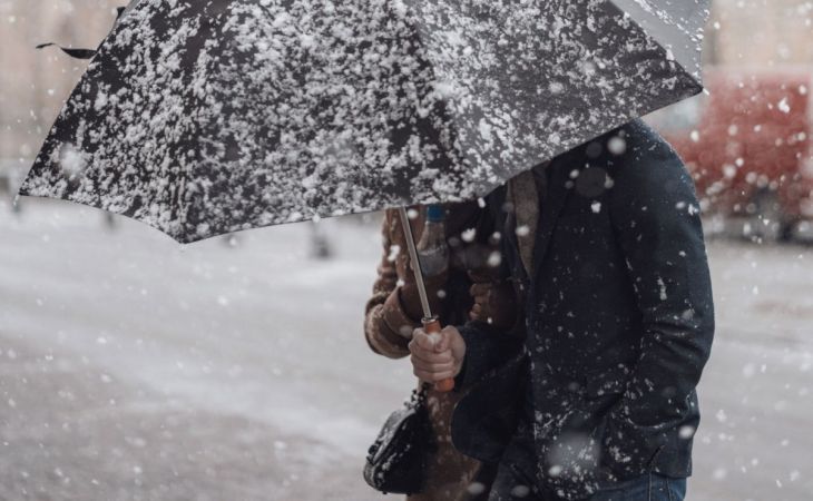 Погода 3 декабря в Алтайском крае: потепление, мокрый снег и ветер
