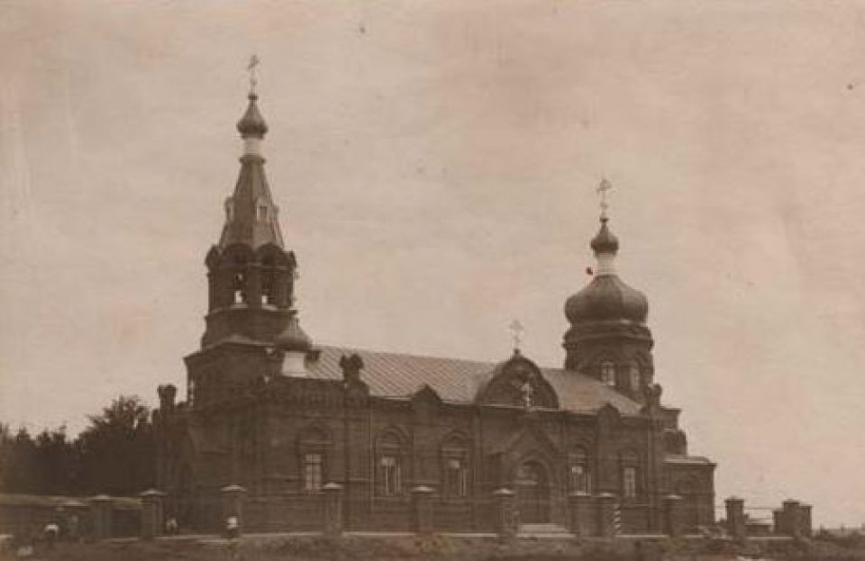 "Полковой" Никольский храм в начале 20 века