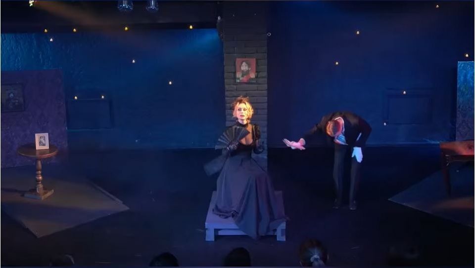 Спектакль "Медведь". Фото: скриншот видео на странице театра в VK