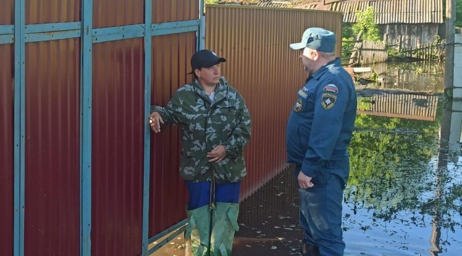 Вторая волна паводка уходит из Алтайского края