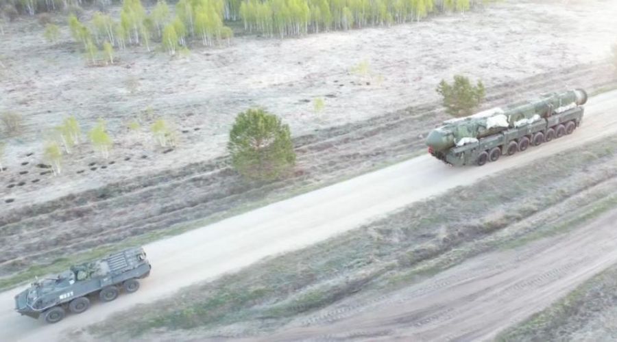 В Алтайском крае ракетный комплекс “Ярс” провел боевые учения