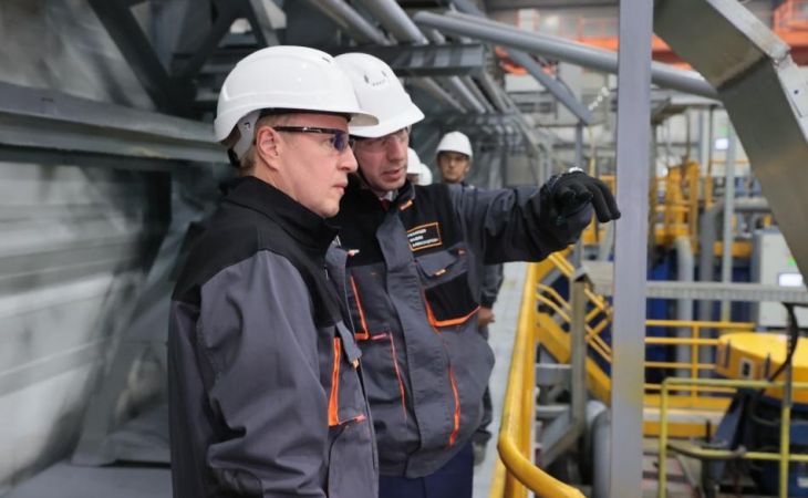 Виктор Томенко на Рубцовской обогатительной фабрике