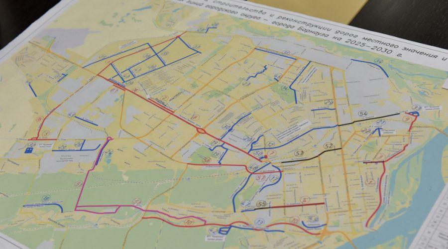 Какие дороги планируется отремонтировать в Барнауле в 2025 году?