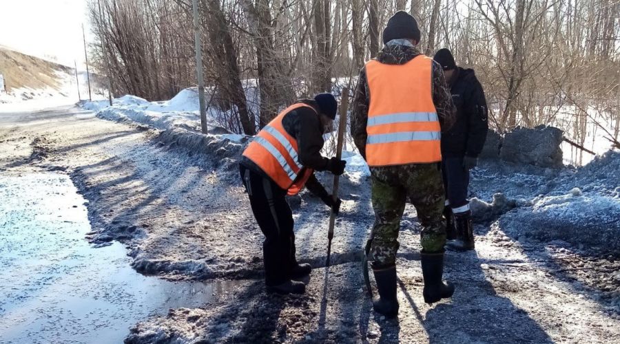В краевой столице начали активно готовиться к весеннему паводку