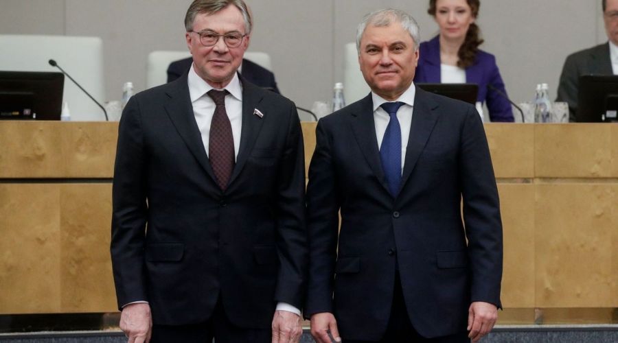 Алтайского думца наградили за вклад в международное парламентское сотрудничество