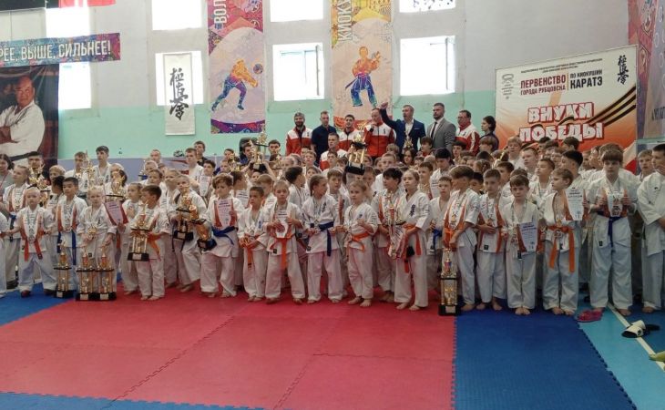 Первенство по киокушин каратэ "Внуки Победы" в Рубцовске