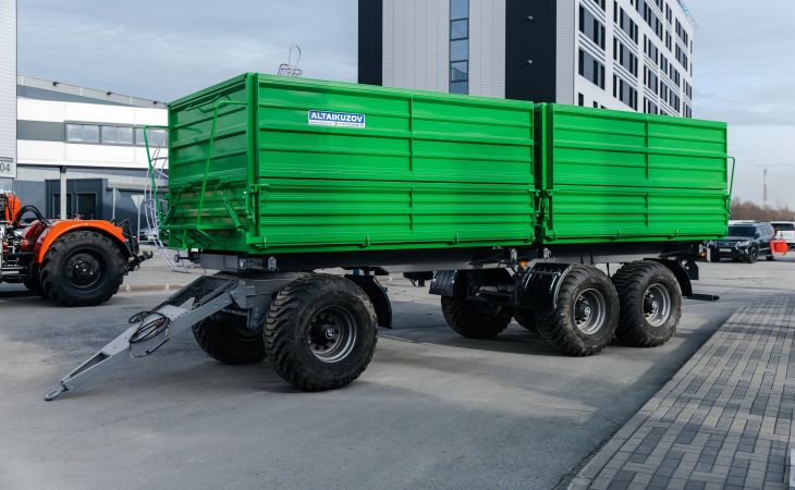 Новый прицеп от "Алтайкузова"
