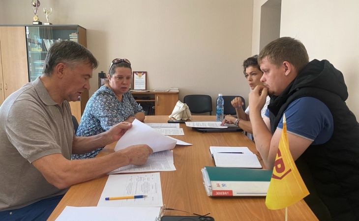 Прием Александра Терентьева