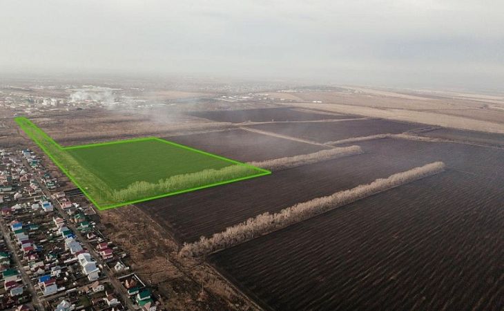 Участок площадью 41,33 га