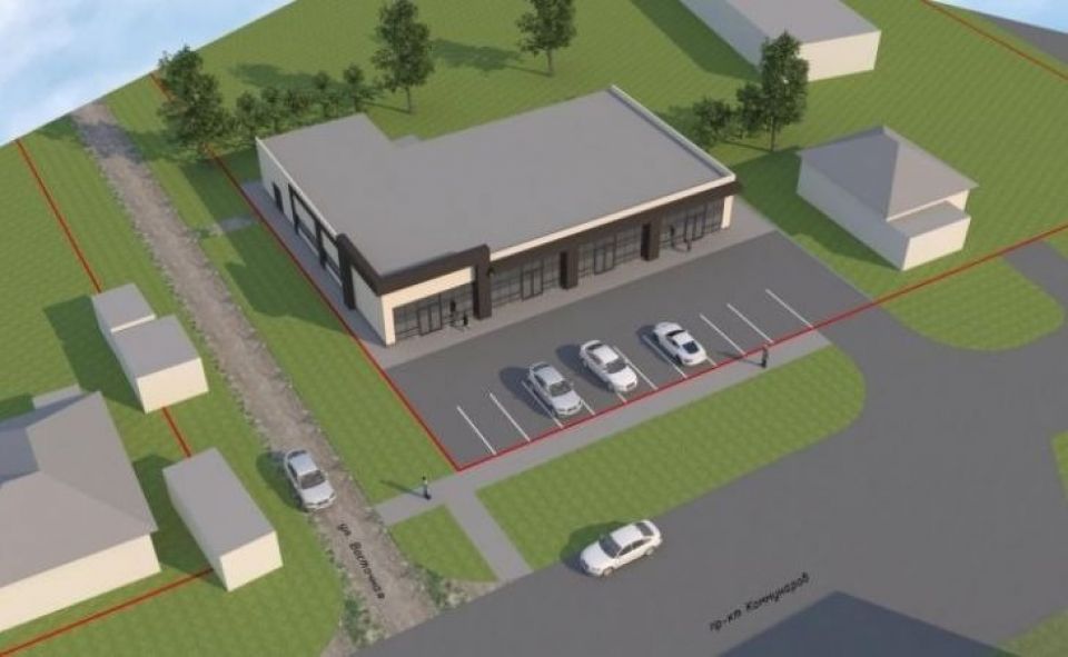 Проект магазина на ул. Коммунаров  Проект магазина на ул. Коммунаров