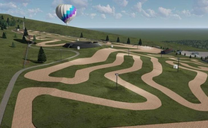 Эскизы универсального спортивного комплекса 
