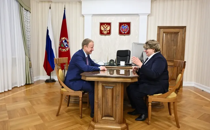 Виктор Томенко и Елена Хрусталева