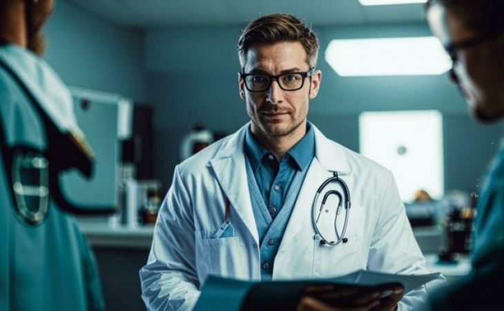 Врач в больнице