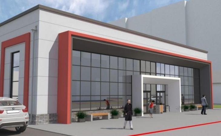 Проект ТЦ на ул. Малахова, 86 г
