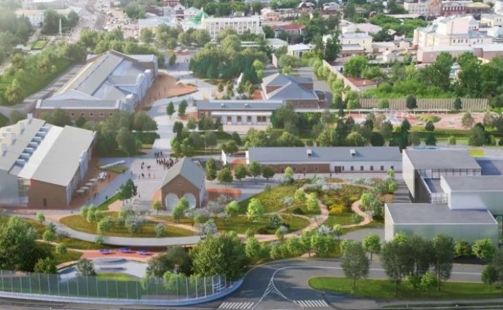 Визуализации проекта реконструкции Барнаульского сереброплавильного завода