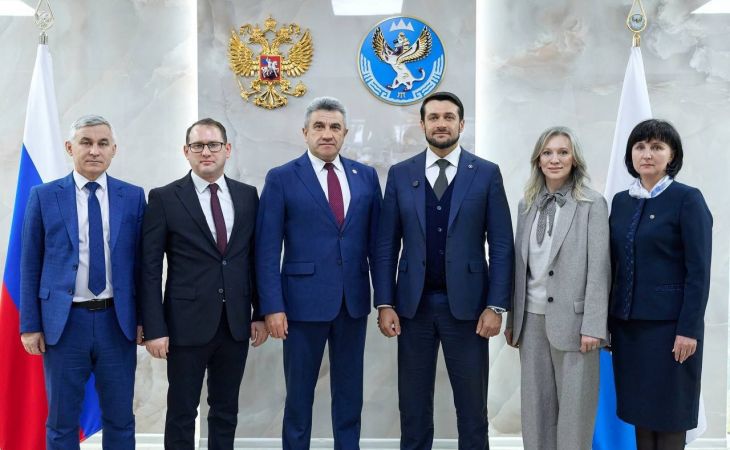 Делегация из Татарстана в Республике Алтай
