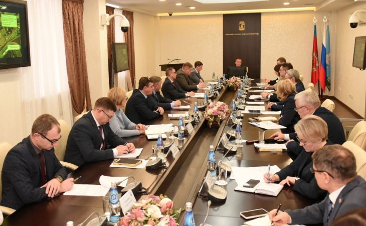 Совещание по вопросу развития территории Барнаульского сереброплавильного завода в администрации города