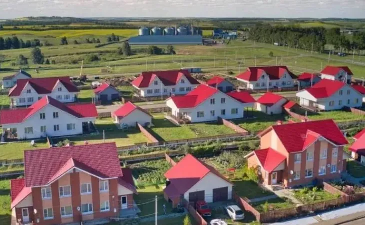 Село в Алтайском крае