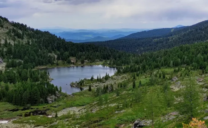 Каракольские озера в Республике Алтай