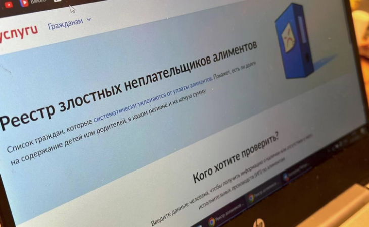 Реестр неплательщиков