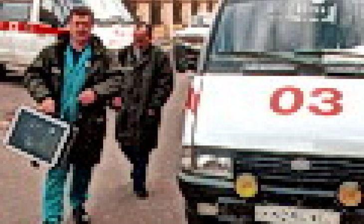 В центре Барнаула «Audi» сбил двух пешеходов
