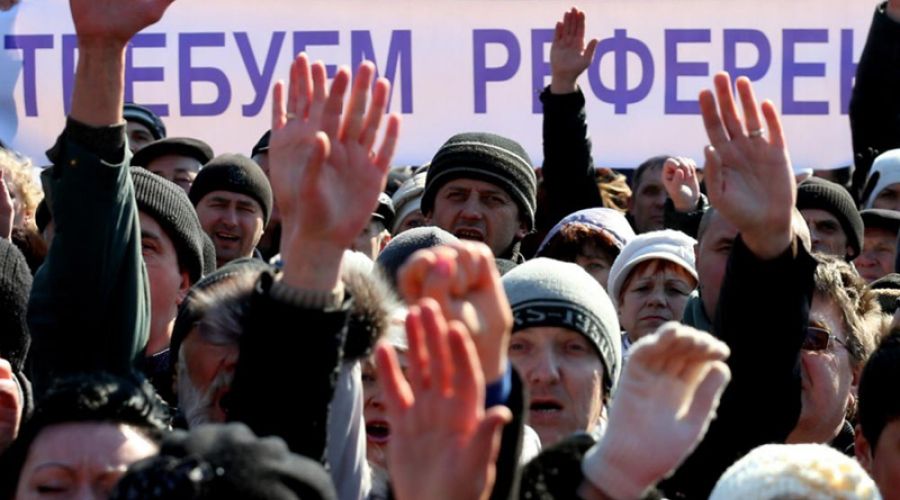 Крым провозгласил себя независимой республикой