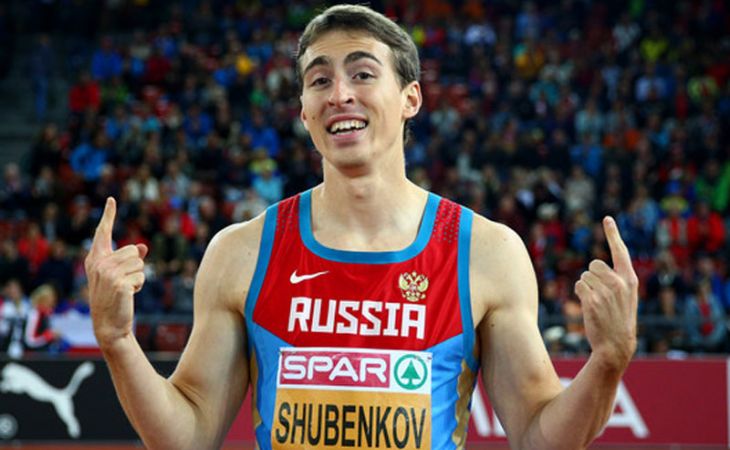 Сергей Шубенков стал третьим по итогам опроса на звание лучшего атлета России в августе