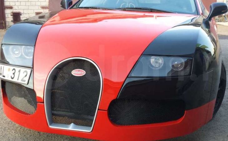 Точную копию легендарного Bugatti Veyron выставили на продажу в Барнауле за 1,7 млн рублей