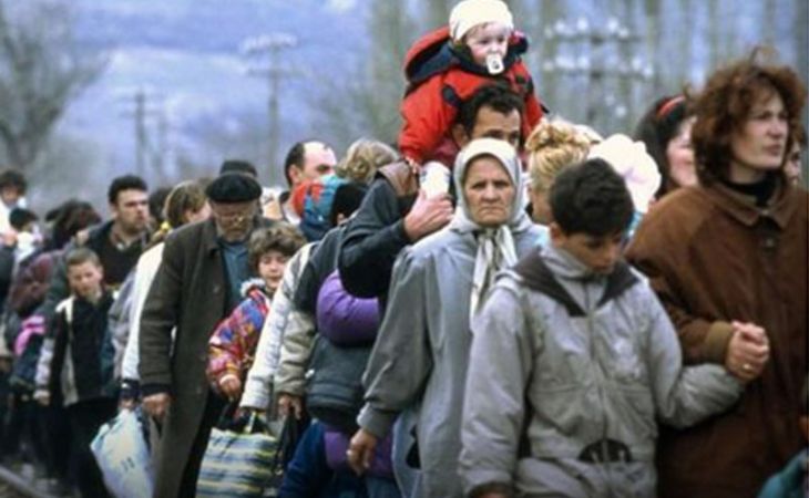 Переселенцы из Украины покидают российские пункты временного размещения