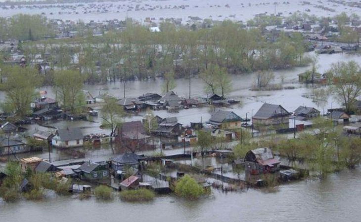 Алтайский край попал в список регионов с наихудшим прогнозом развития весеннего паводка