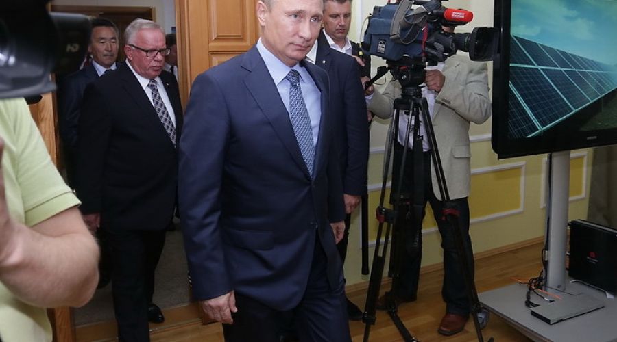 Путин прибывает в Республику Алтай на отдых
