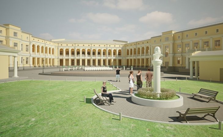 Власти Алтая ищут того, кто достроит Художественный музей с залом для губернаторских приемов